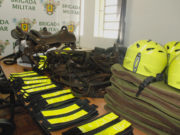 Policiamento Montado da Brigada Militar recebe equipamentos