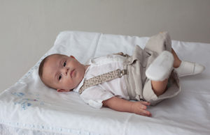 Patrícia Schwanck com o filho Caio.
