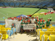 Alunos de escolinha visitam Maracanã