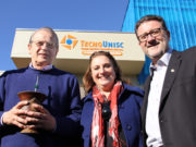 Tarso Genro visita unidades do TecnoUnisc