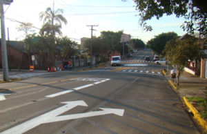 São José recebe pinturas na via