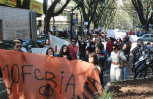 Homofobia: protesto pede ação das autoridades