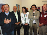 Vieira da Cunha e Lasier Martins participam da inauguração do diretório do PDT