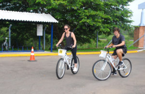 Ciclismo comunitário é a novidade