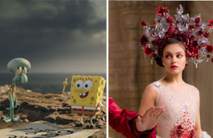 Bob Esponja e Mila Kunis desembarcam em Santa Cruz