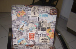 Poltronas e estofados com estampas diferenciadas
