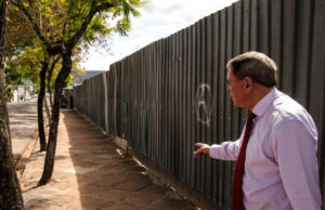 Governo municipal faz apelo pela manutenção do passeio público