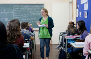 Mulheres são 82% do quadro dos docentes estaduais