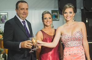 A formatura de Vanessa Limberger