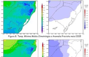 Prognóstico do clima aponta maio mais frio e junho mais quente no RS