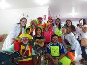 Os super-heróis comparecem