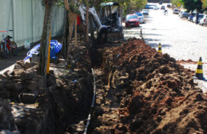 Um ano de obras