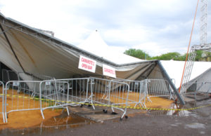 Parque da Oktoberfest em reconstrução