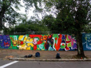 Grafite invadindo as ruas e escolas