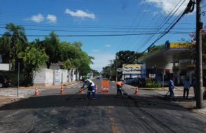 Rua Gaspar Silveira Martins recebe novo quebra-mola