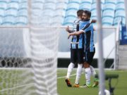 Grêmio vence o Coritiba por 1 a 0 e lidera o grupo B da Primeira Liga