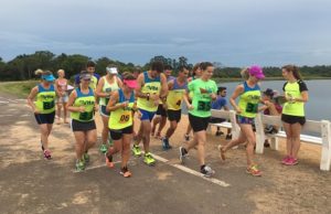 Corrida de revezamento é a atração do fim de semana