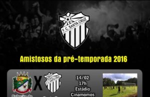 FC Santa Cruz promove ação na Praça Getúlio Vargas