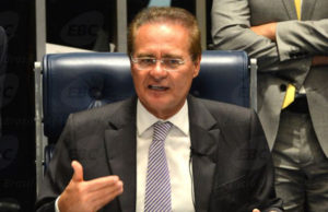 Licença de Temer da presidência do PMDB é uma boa solução, diz Renan