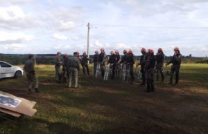 Equipe do POE da Brigada Militar realiza treinamento
