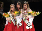 32ª Oktoberfest: Cíntia Regert é a nova Rainha. Aíscha e Ana Carolina são as princesas