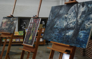 Artistas locais mostram sua arte