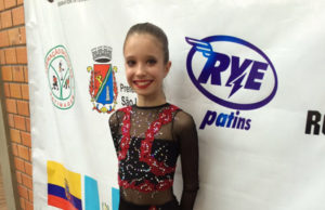 Patinadora da Xlise é vice-campeã Pan-Americana Internacional