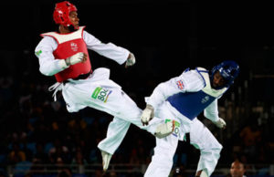 Maicon de Andrade é bronze no taekwondo