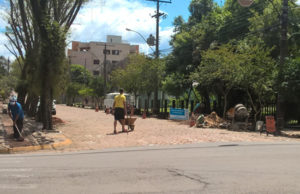 Obras são retomadas pela cidade