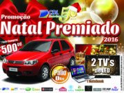 Natal Premiado 2016 CDL Santa Cruz tem sua largada nesta quinta-feira