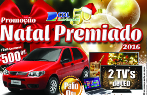 Natal Premiado 2016 CDL Santa Cruz tem sua largada nesta quinta-feira