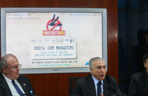 Temer pede participação popular na campanha contra mosquito da dengue