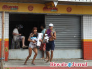 Caos se instala e população não sai de casa