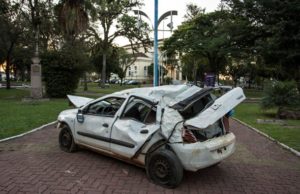 Exposição busca conscientizar motoristas em Santa Cruz
