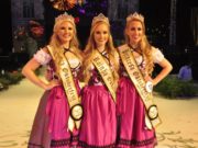 Mylena Gehrke, Thartieri Assmann e Milena Rachor são as soberanas da 33ª Oktoberfest