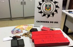 Homens são presos com 4 kg de maconha em Cachoeira do Sul