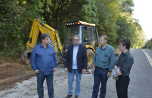 Retomada construção do passeio público do Grasel