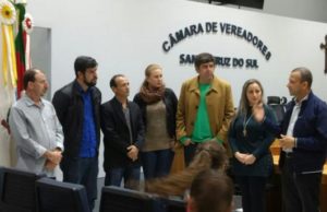 Gilberto Piacentini é o presidente do PRB em Santa Cruz