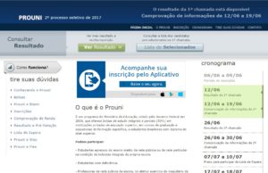 Resultado do ProUni já está disponível na internet