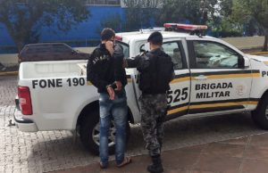 Homem é preso no Santa Vitória