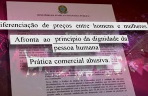 Homens/mulheres: preço diferente é ilegal
