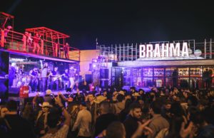 Carreta Brahma faz um aquece antes da Oktoberfest