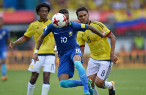Brasil empata com a Colômbia pelas Eliminatórias
