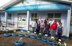 ESF Boa Vista cria herbário no pátio da unidade