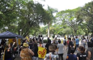 Núcleo do Cpers em Santa Cruz realiza ato contra o governo Sartori