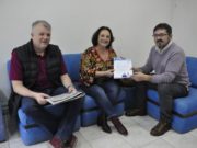 Candidata à reeleição continuará parceria com a imprensa local