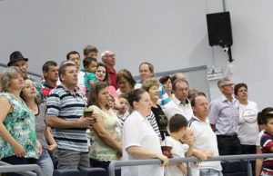 Mathias Bertram satisfeito com a mobilização da comunidade de Pinheiral