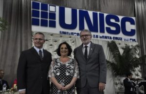 Reitoria da Unisc: Carmen Lúcia e Rafael tomam posse