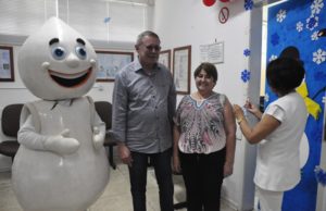 Gripe: Telmo e Renice já estão vacinados. E você?
