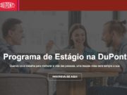 DuPont abre inscrições para Programa de Estágio 2018